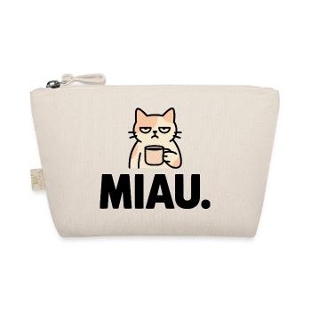 Miaou matin, grogne - Trousse biologique - nature - Devant