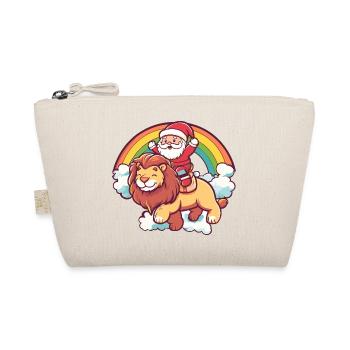 Lion Père Noël Noël - Trousse biologique - nature - Devant