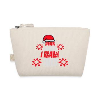 Cher Père Noël, j’ai vraiment essayé l’humour de Noël drôle - Trousse biologique - nature - Devant