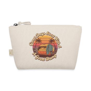 Great days start with a good garbage truck - Organic Pouch - nature - Front