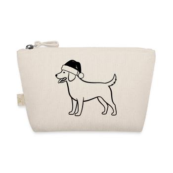 Illustration de dessin animé de chien de Noël - Trousse biologique - nature - Devant