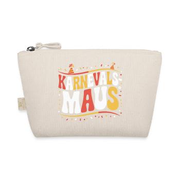 Karnevalsmaus Karneval Köln Kölner Karnevals Maus - Bio-Täschchen - Natur - Vorne