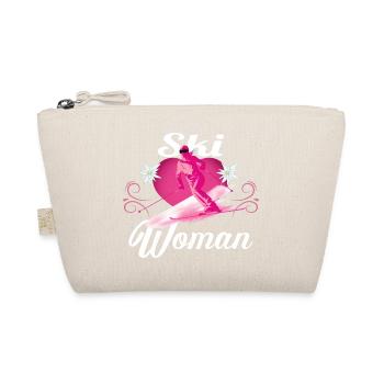 Ski Femme Retro Rose Ski - Trousse biologique - nature - Devant