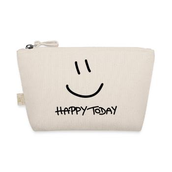 Happy Today - Bio-Täschchen - Natur - Vorne