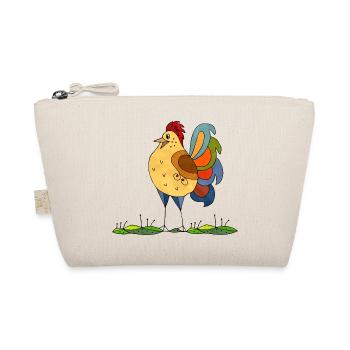 Rooster - Organic Pouch - nature - Front