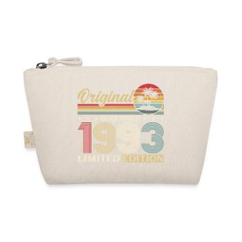 32. Geburtstag Original Dezember Jahrgang 1993 - Bio-Täschchen - Natur - Vorne