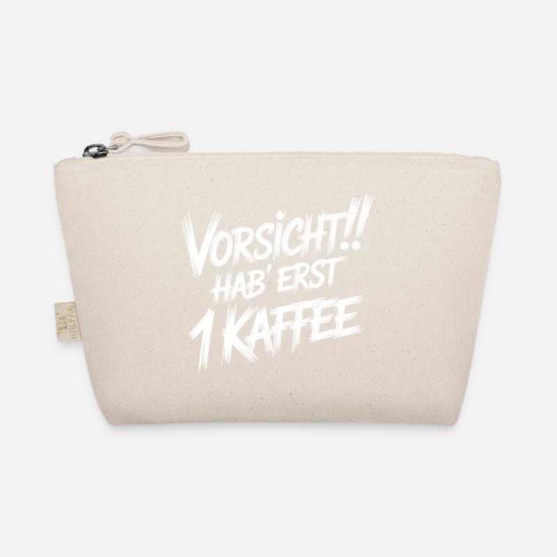 Vorsicht Erst 1 Kaffee Bio-Täschchen