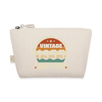 1955 Retro Vintage Birthday Gift - Organic Pouch - nature - Front