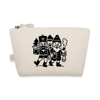 Mulled Wine Drinking Team Santa Claus Nutcracker - Organic Pouch - nature - Front