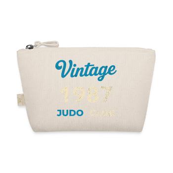 Cadeau rétro de l’année de naissance du Judo Club vintage 1987 - Trousse biologique - nature - Devant