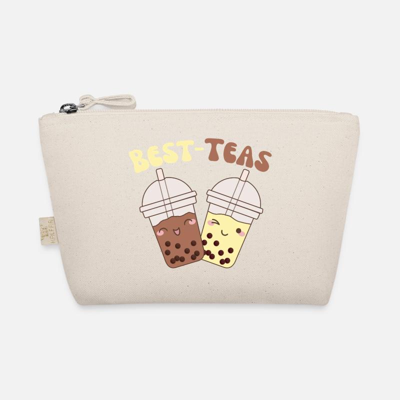 Best-Teas cute kawaii bubble tea boba tea - Bio-Täschchen - Natur