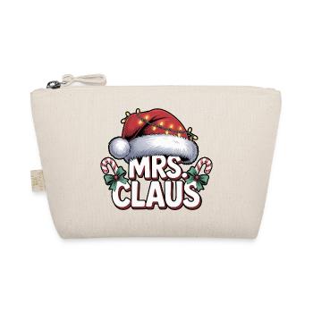 Christmas Mrs Claus - Organic Pouch - nature - Front