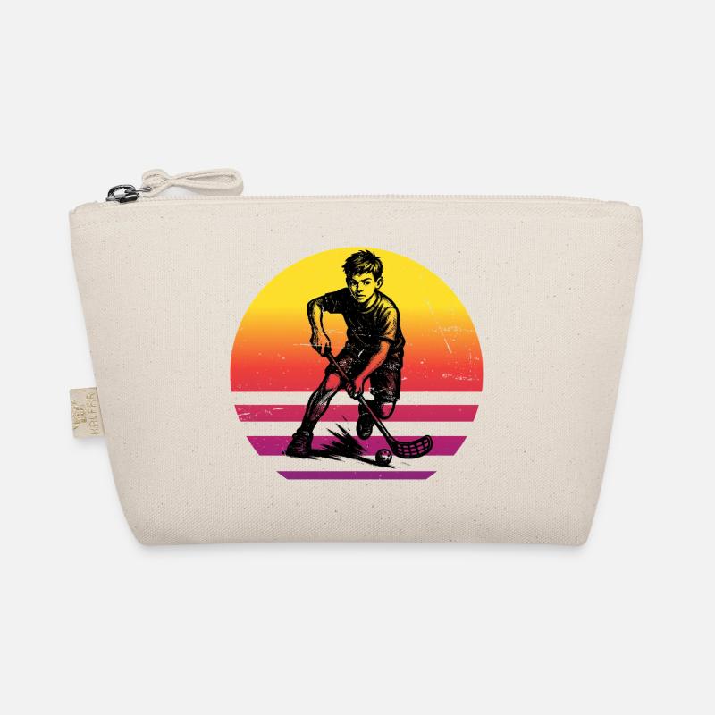 Klare Floorball Botschaft Bio-Täschchen