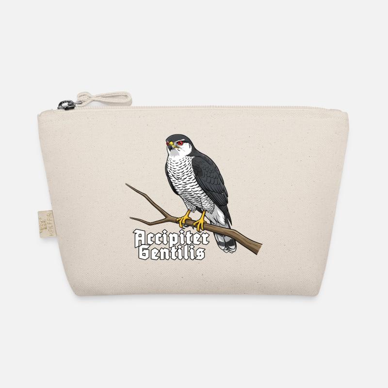 Habicht Accipiter Gentilis Greifvogel Bio-Täschchen