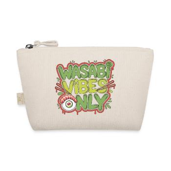 Sushi Wasabi Vibes Only Japanese Food Enthusiast - Organic Pouch - nature - Front