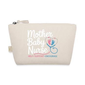 Emblème Mère-Bébé Infirmière - Trousse biologique - nature - Devant