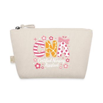 Caregiver Saying Funny Caregiver Gift - Organic Pouch - nature - Front