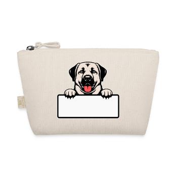 Kangal with shield to personalize - Organic Pouch - nature - Front