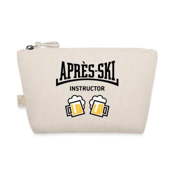 Après-Ski Instructor (Beer, Après-Ski Concave, POS3C) - Organic Pouch - nature - Front
