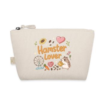Hamster Lover: Kawaii Sweetness - Organic Pouch - nature - Front
