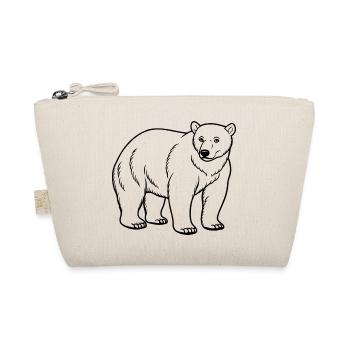 Polar bear - Organic Pouch - nature - Front