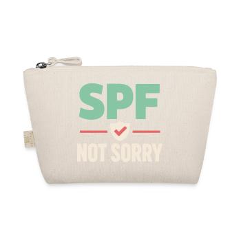 Spf Kultur Identität Hautpflege Humor - Bio-Täschchen - Natur - Vorne