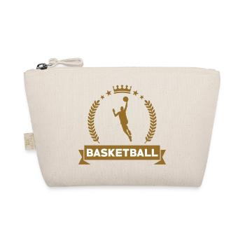 Basketball / Basketball / Basktet-Ball / Sport - Bio-Täschchen - Natur - Vorne