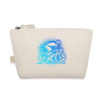 Roadbike motif with recognition value - Organic Pouch - nature - Front