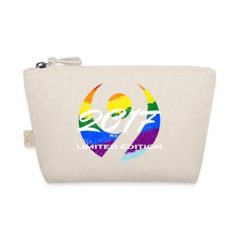9th Birthday 2017 Boys and Girls Gift - Organic Pouch - nature - Front