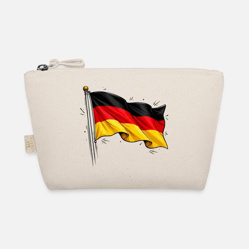 Deutsche Flagge  Bio-Täschchen