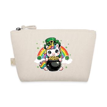 Shamrock Unicorn St Patrick’s Irish - Trousse biologique - nature - Devant