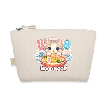 Cats ramen Nood Nood – kawaii noodles - Organic Pouch - nature - Front
