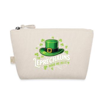 Die Kobolde haben mich dazu gebracht – St. Patrick's Day - Bio-Täschchen - Natur - Vorne