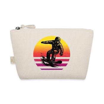 Un motif juste pour le snowboard - Trousse biologique - nature - Devant