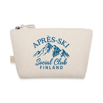 Après Ski Social Club Finland Skiing - Organic Pouch - nature - Front