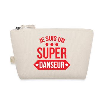 Je suis un super danseur - Trousse biologique - nature - Devant