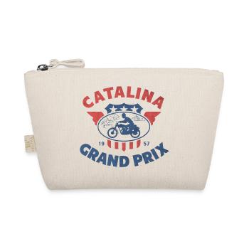 Catalina Grand Prix Vintage Moto - Bio-Täschchen - Natur - Vorne