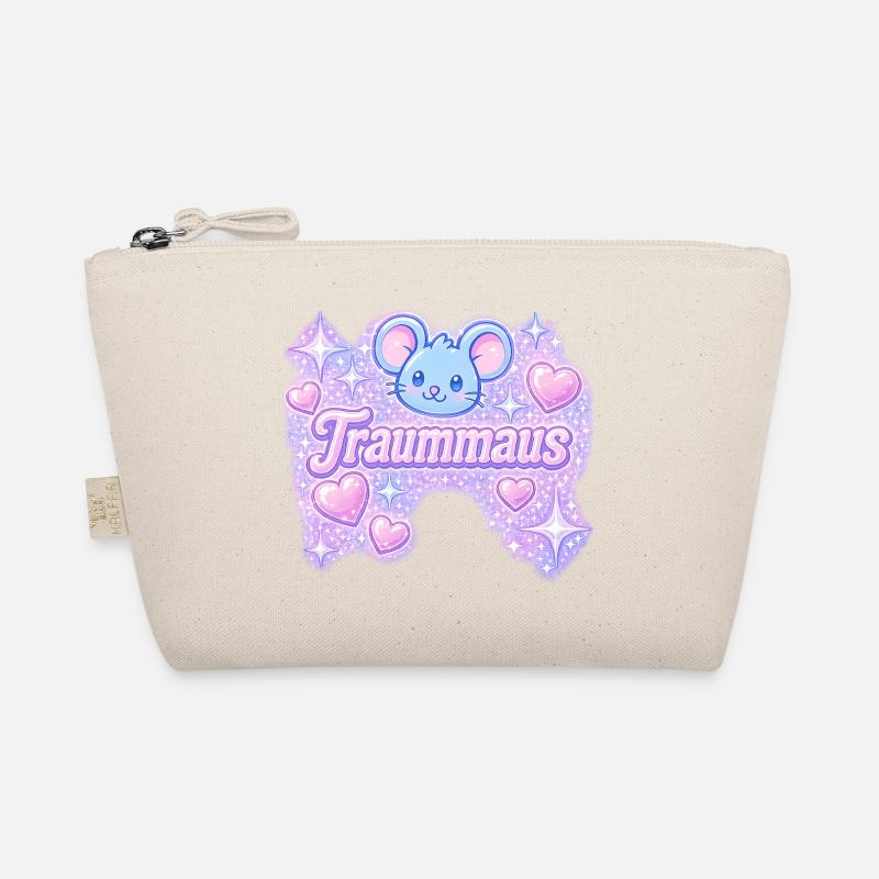 dream mouse / y2k design - Organic Pouch - nature