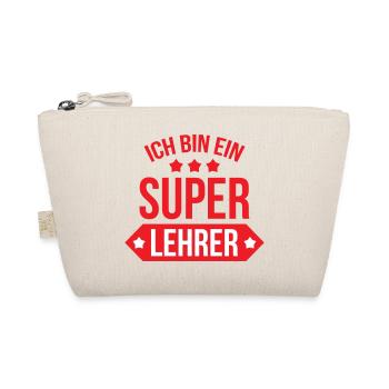 Super Maître d'École Étoiles et Bannière Scolaire - Trousse biologique - nature - Devant