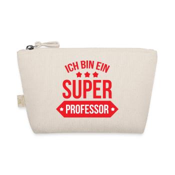 Super Professeur Étoiles Typographie Rouge et Blan - Trousse biologique - nature - Devant
