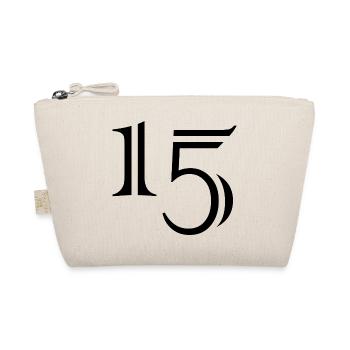 15. 15 YEARS. 15th ANNIVERSARY. 15 YEAR ANNIVERSARY. - Organic Pouch - nature - Front