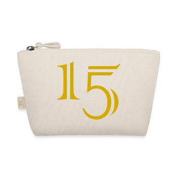 15. 15 ANS. 15e ANNIVERSAIRE. ANNIVERSAIRE 15 ANS. - Trousse biologique - nature - Devant