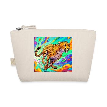 cheetah - Organic Pouch - nature - Front