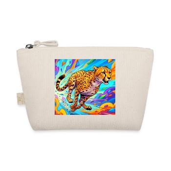 cheetah - Organic Pouch - nature - Front