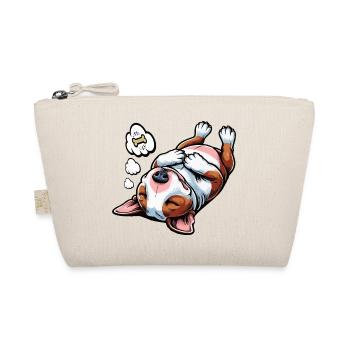 Miniature Bull Terrier Bully Bull Terrier Owner - Organic Pouch - nature - Front
