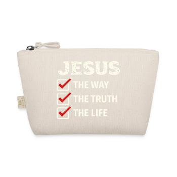 Verset biblique de Jésus, La voie de la vérité, la vie - Trousse biologique - nature - Devant
