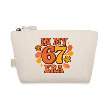 In My 67 Era Italian Brainrot Humor Birthday - Organic Pouch - nature - Front