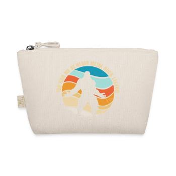 Bigfoot in neon sunset - Organic Pouch - nature - Front