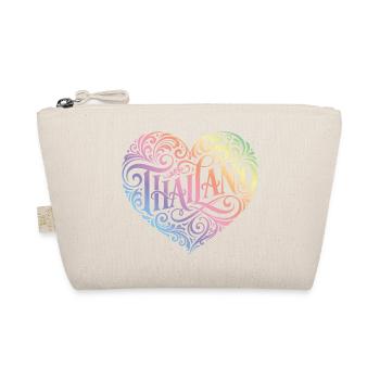 Cœur Thaïlandais Coloré - Trousse biologique - nature - Devant