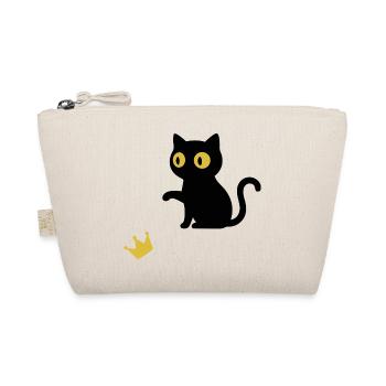 Cute cat design for cat lovers - Organic Pouch - nature - Front